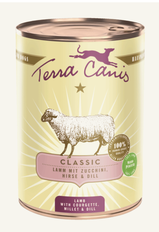 Lamm mit Zucchini, Hirse & Dill