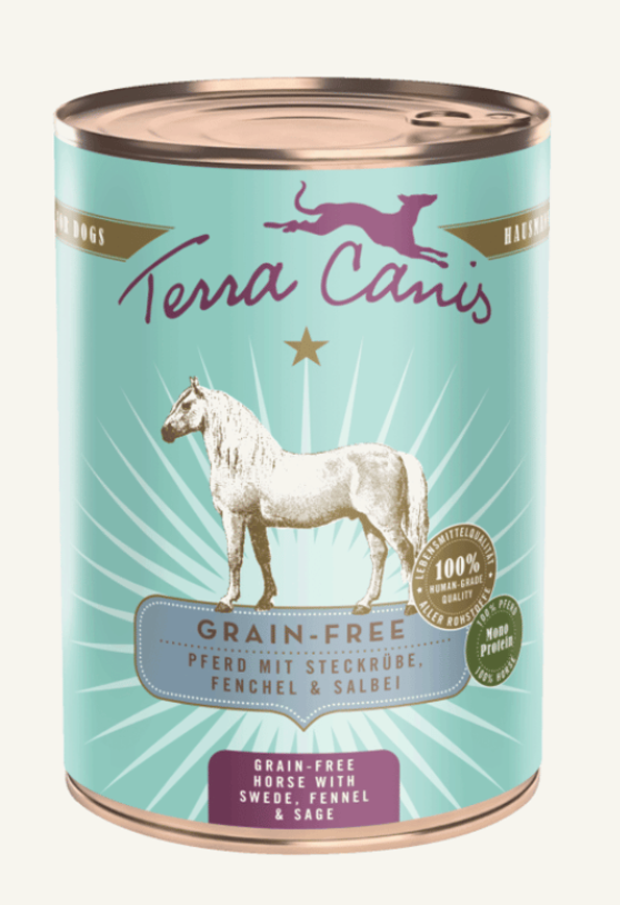 Pferd mit Steckrübe, Fenchel & Salbei