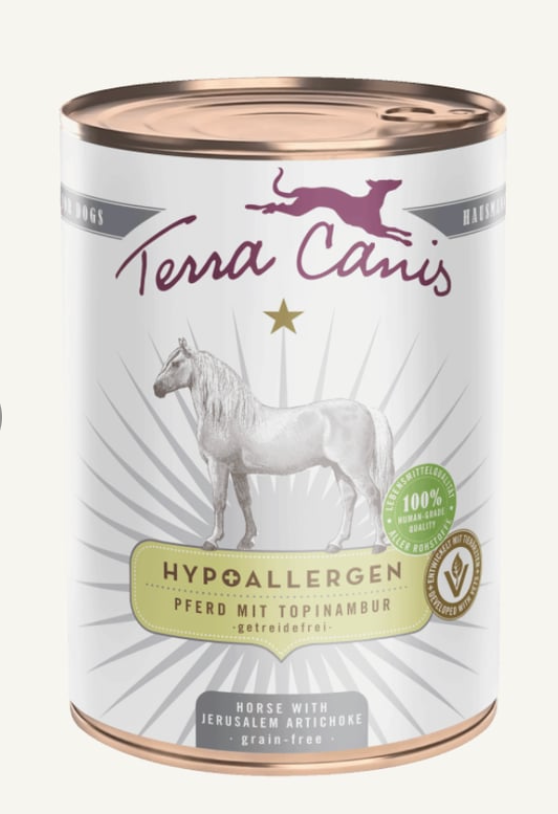 Pferd mit Topinambur