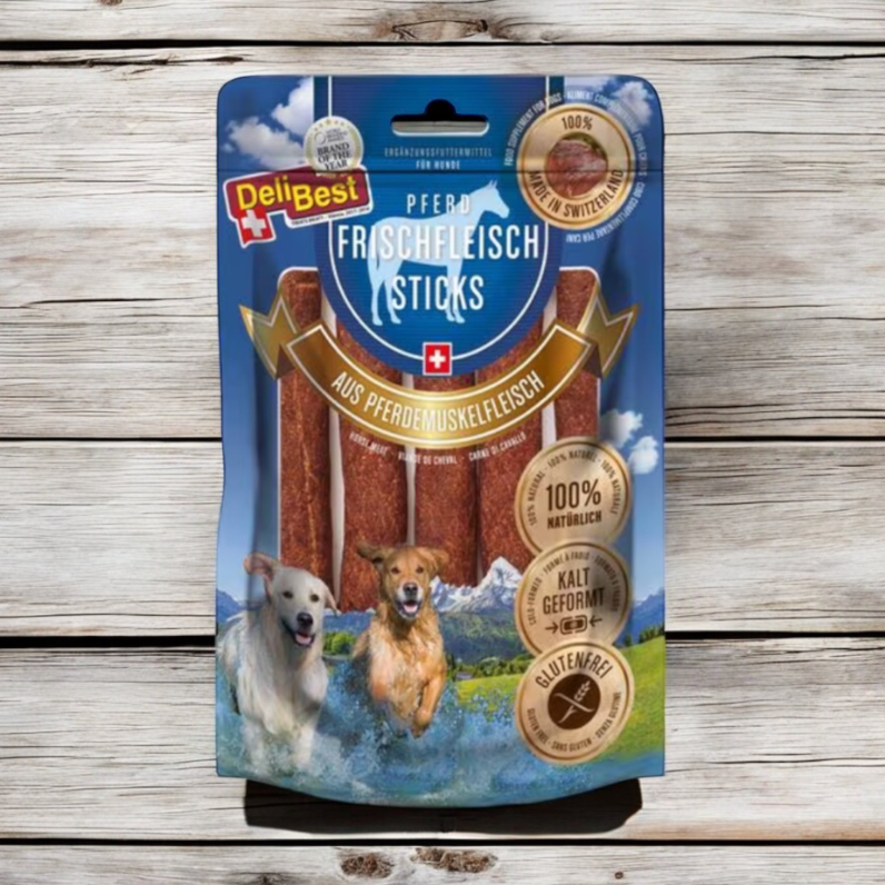Frischfleisch Sticks Pferd 10cm