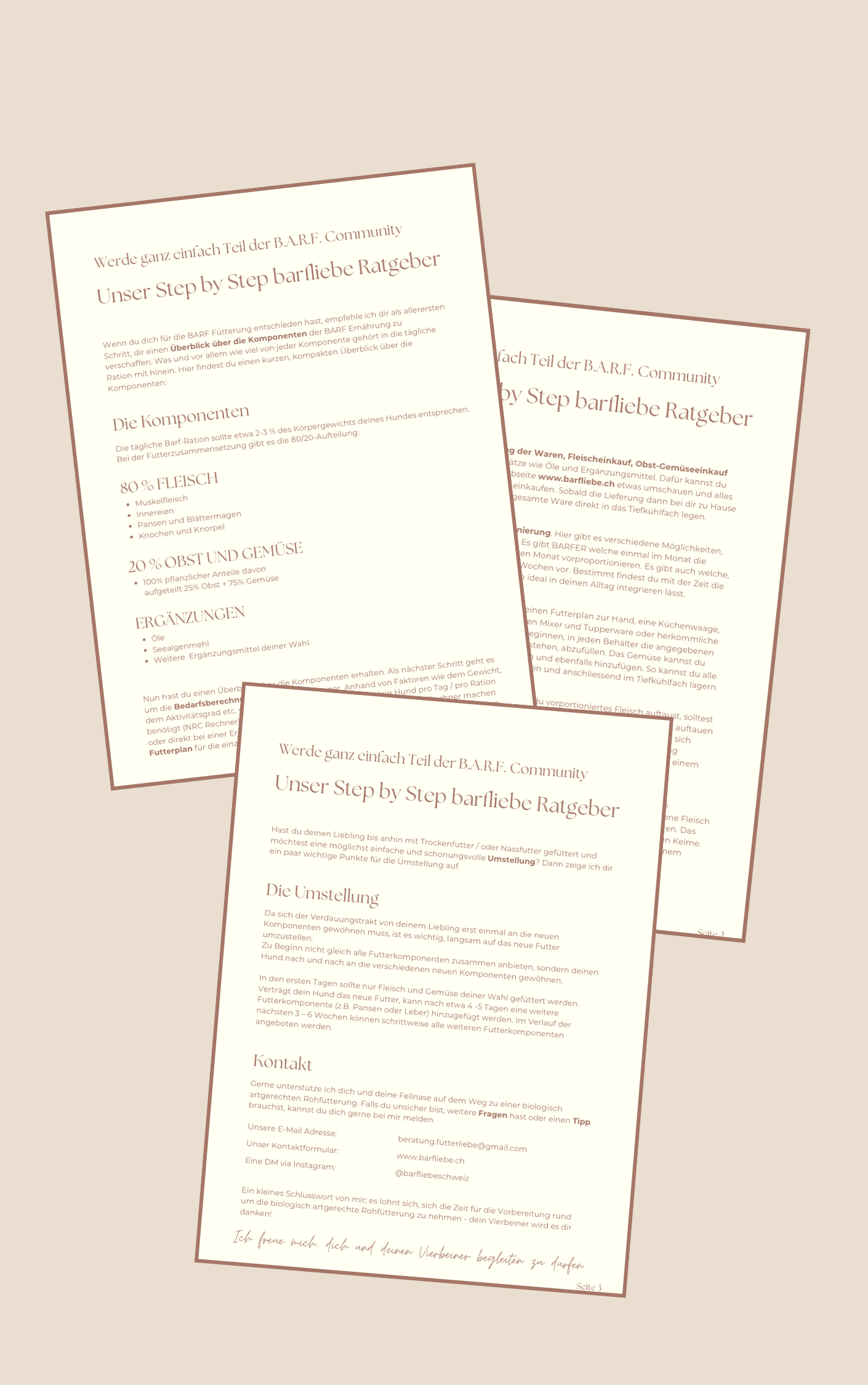 Dein barfliebe Ratgeber